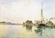 Alfred Thompson Bricher Harbor oil painting picture wholesale